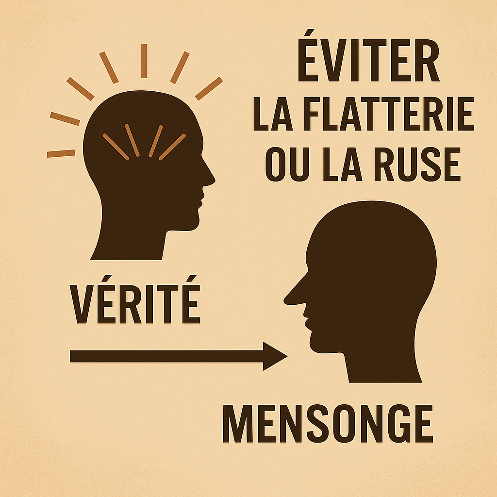 Visuel flatterie et ruse