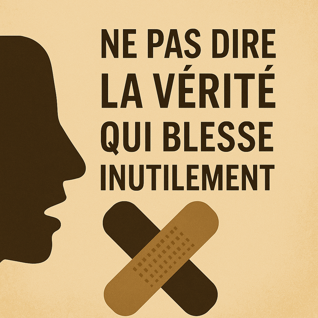 Visuel vérité blessante