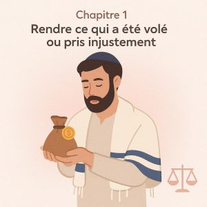 Rendre ce qui a été volé ou pris injustement